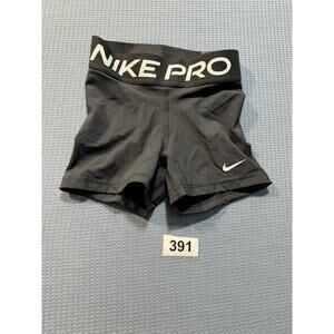 Nike Pro DRI-FIT Training Short Women Sz XXS Black Brand New